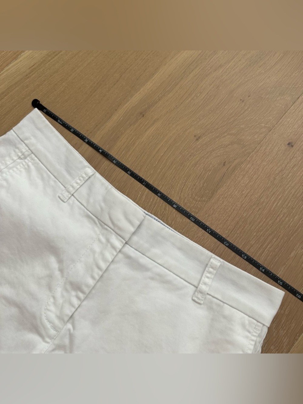 J Crew 3.5" Classic Chino Short White Womens Size 6 - Picture 12 of 16